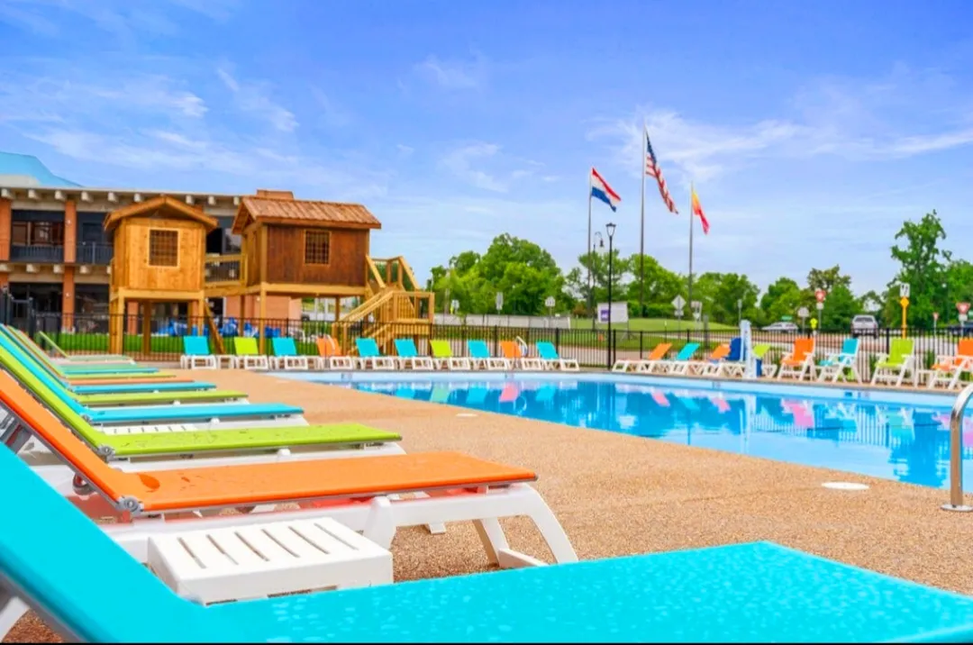 Large outdoor pool