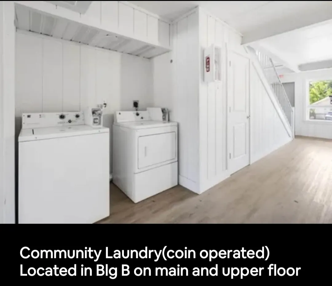 Coin Laundry located in Building B