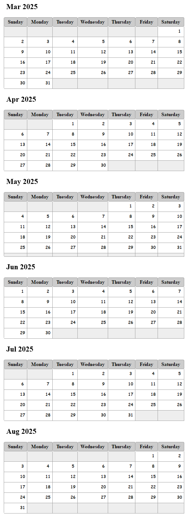 Roark Creek C availability calendar